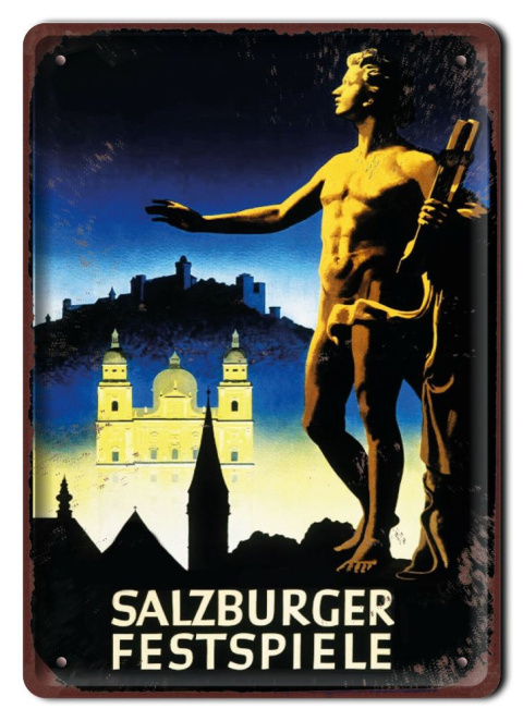 SALSBURGER PLAKAT METALOWY OBRAZEK #13835