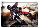 MOTOCYKL PLAKAT METALOWY OBRAZEK #13951