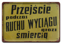 PRL BHP PLAKAT METALOWY OBRAZEK #15072