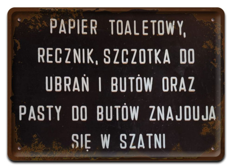 PRL BHP PLAKAT METALOWY OBRAZEK #15073