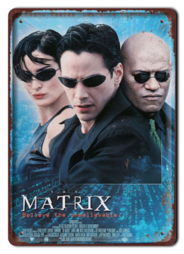 MATRIX Szyld Szyld Plakat filmowy-metalowy #15233