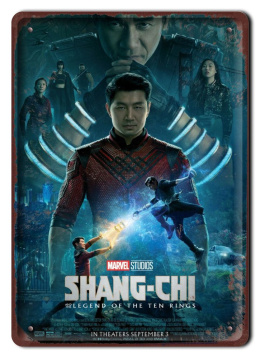 SHANG-CHI Szyld Plakat filmowy-metalowy #15245