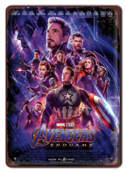 AVENGERS Szyld Plakat filmowy-metalowy #15249