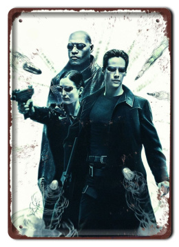 MATRIX Szyld Plakat filmowy-metalowy #15255