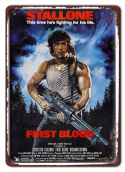 RAMBO Szyld Plakat filmowy-metalowy #15262