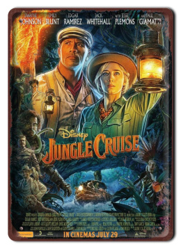 JUNGLE CRUISE Plakat filmowy-metalowy #15269