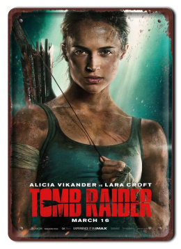 TOMB RAIDER Plakat filmowy-metalowy #15271