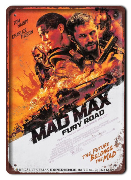 MAD MAX Szyld Plakat filmowy-metalowy #15276