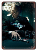 007 CASINO ROYALE Plakat filmowy-metalowy #15280