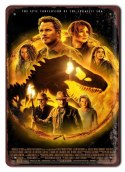 JURASSIC WORLD Plakat filmowy-metalowy #15292