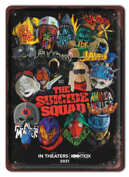 THE SUICIDE SQUAD Plakat filmowy-metalowy #15315