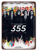 THE 355 Szyld Plakat filmowy-metalowy #15318