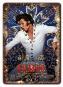 ELVIS Szyld Obrazek Plakat filmowy-metalowy #15319