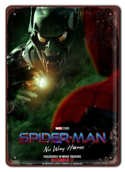 SPIDER-MAN Plakat filmowy-metalowy #15321