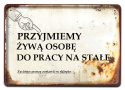 PRL BHP PLAKAT METALOWY OBRAZEK #15713