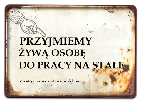 PRL BHP PLAKAT METALOWY OBRAZEK #15713