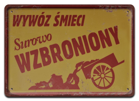 PRL BHP PLAKAT METALOWY OBRAZEK #15731