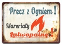 PRL BHP PLAKAT METALOWY OBRAZEK #15733