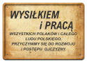 PRL BHP PLAKAT METALOWY OBRAZEK #15758