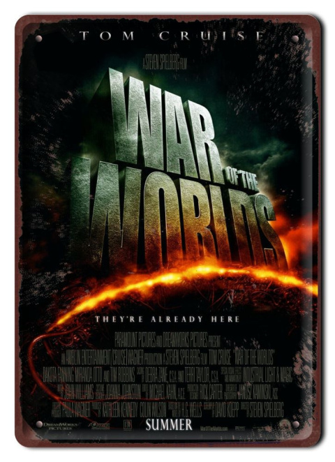 WAR OF THE WOBIODS Plakat filmowy-metalowy #15327