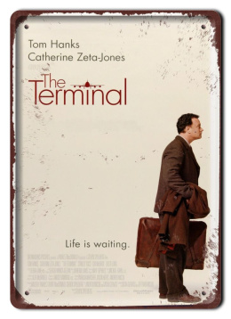 THE TERMINAL Plakat filmowy-metalowy #15328