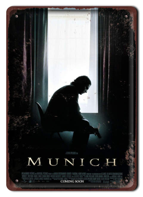 MUNICH Obrazek Plakat filmowy-metalowy #15331