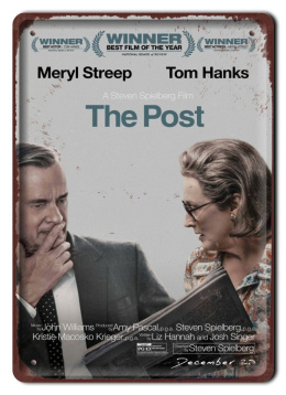 THE POST Szyld Plakat filmowy-metalowy #15335