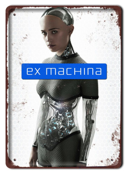 EX MACHINA Szyld Plakat filmowy-metalowy #15341