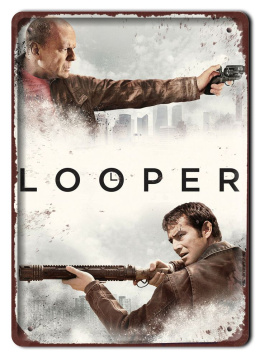 LOOPER Szyld Plakat filmowy-metalowy #15346