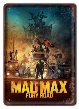 MAD MAX Szyld Plakat filmowy-metalowy #15349