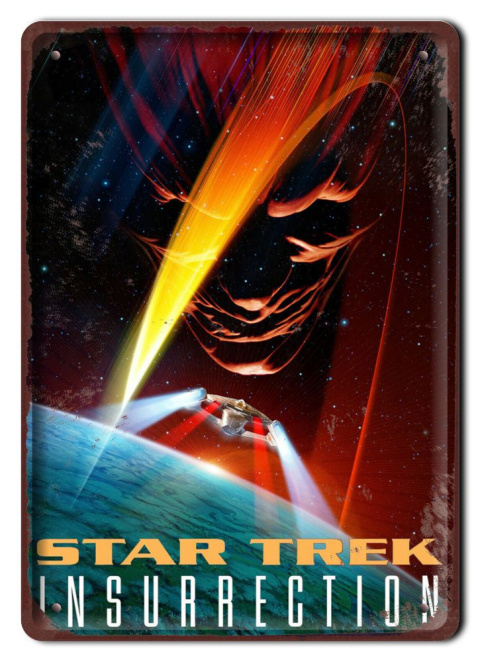 STAR TREK Szyld Plakat filmowy-metalowy #15362