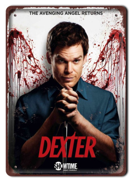 DEXTER Obrazek Plakat filmowy-metalowy #15378