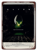 ALIEN Obrazek Plakat filmowy-metalowy #15382