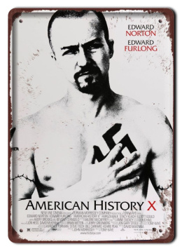 AMERICAN HISTORYX Plakat filmowy-metalowy #15383