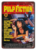 PULP FICTION Plakat filmowy-metalowy #15417
