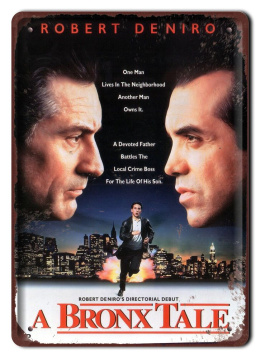 A BRONX TALE Plakat filmowy-metalowy #15430