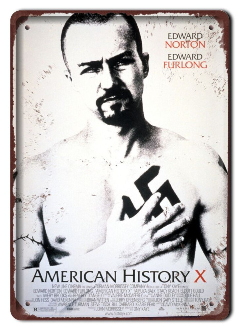 AMERICAN HISTORY Plakat filmowy-metalowy #15435