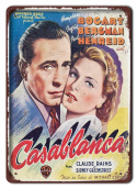 CASABLANCA Plakat filmowy-metalowy #15442