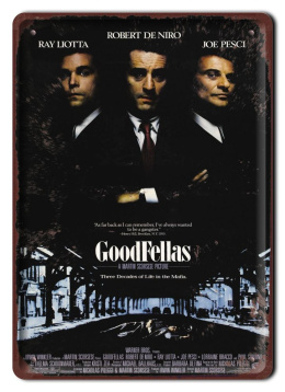 GOOD FELLAS Plakat filmowy-metalowy #15456