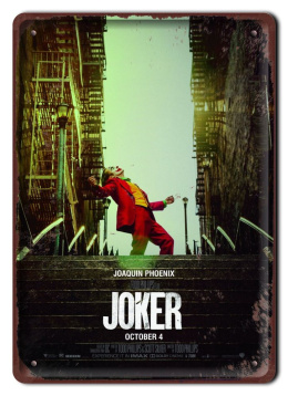 JOKER Obrazek Plakat filmowy-metalowy #15470