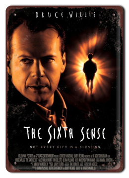 THE SIXTH SENSE Plakat filmowy-metalowy #15516