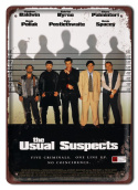 THE USUAL SUSPECTS Plakat filmowy-metalowy #15519