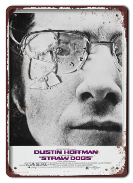 STRAW DOGS Szyld Plakat filmowy-metalowy #15527