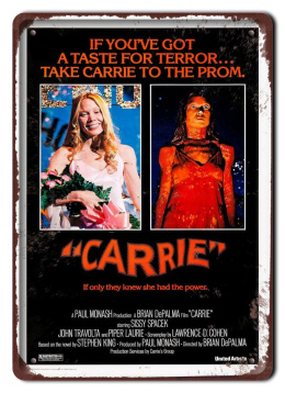 CARIE Obrazek Plakat filmowy-metalowy #15536