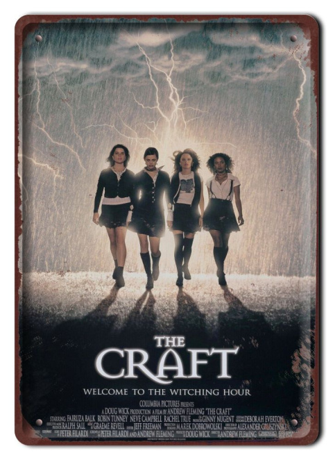 THE CRAFT Szyld Plakat filmowy-metalowy #15568