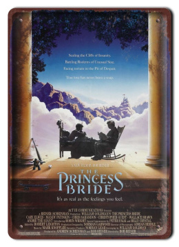 THE PRINCESS BRIDE Plakat filmowy-metalowy #15574