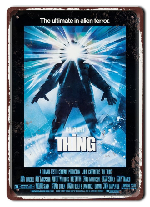 THE THING Szyld Plakat filmowy-metalowy #15576