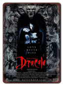 DRACULA Szyld Plakat filmowy-metalowy #15586