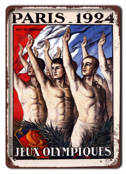 OLIMPIADA MUNDIAL PLAKAT METALOWY #16609