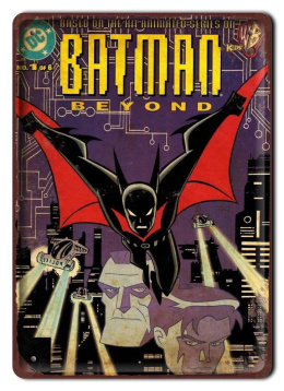 KOMIKS Plakat Metalowy Szyld BATMAN #16847